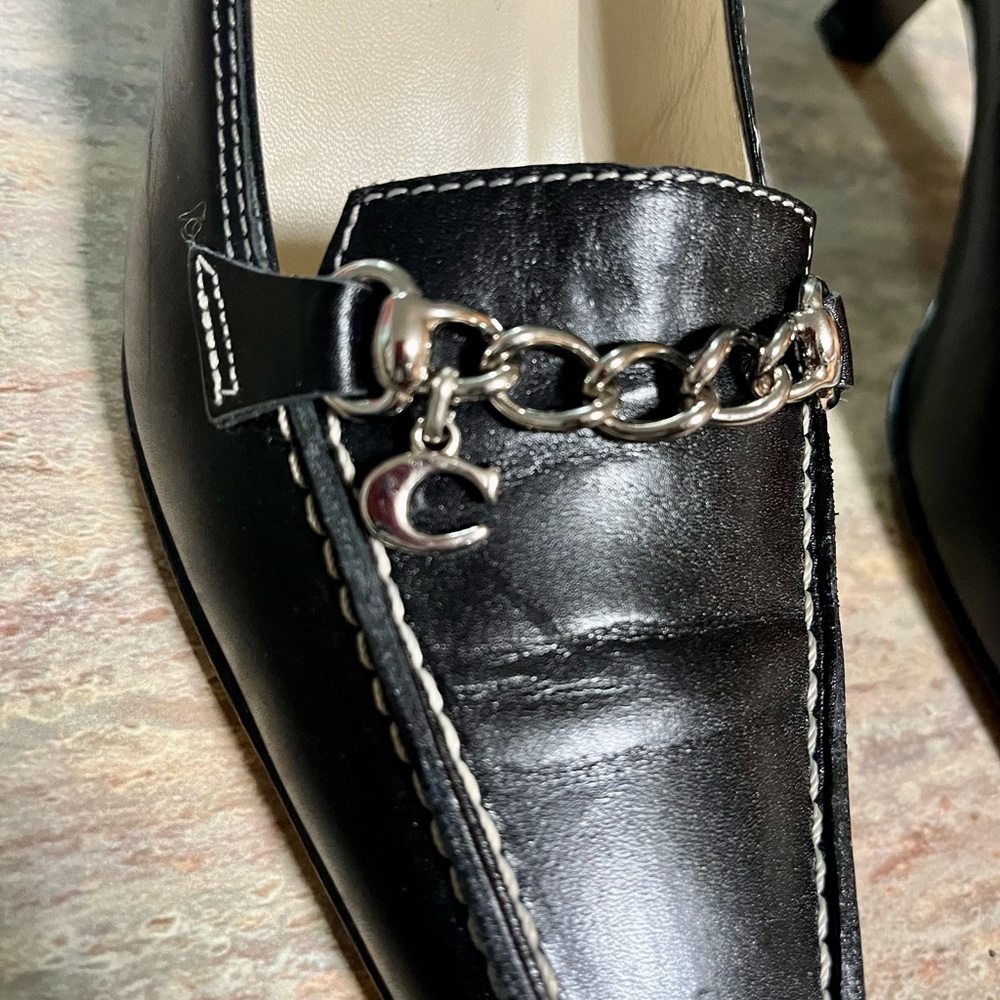 Coach Madaleine vintage leather heels - Picture 3 of 16